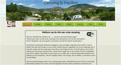Desktop Screenshot of campinglepapillon.com